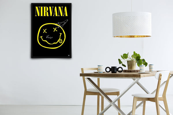 Nirvana Signed Poster with COA