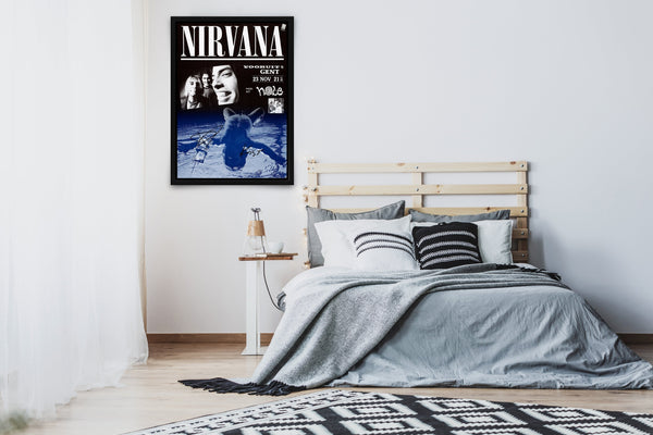 Nirvana Signed Poster with COA