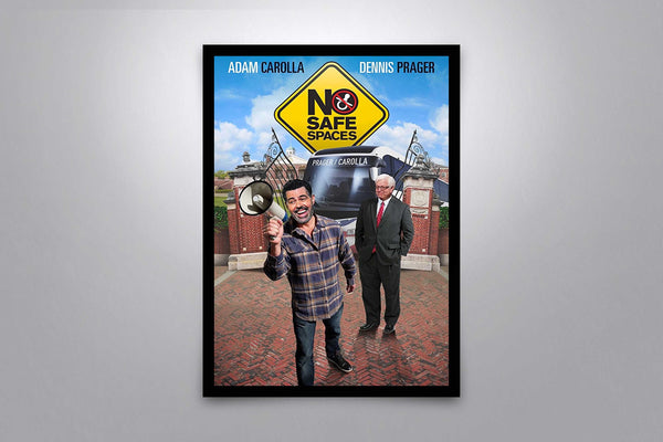 No Safe Spaces Signed Poster with COA