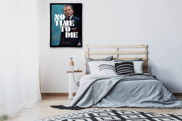 No Time To Die Signed Poster with COA