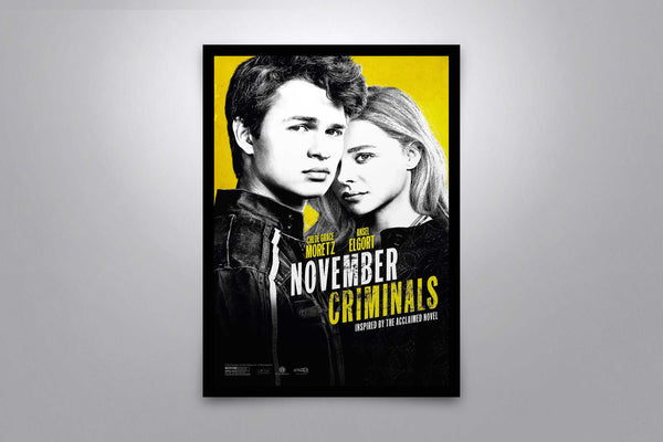 November Criminals Signed Poster with COA