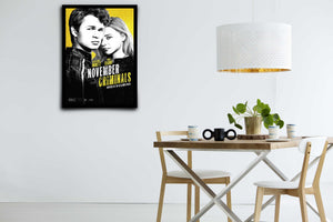 November Criminals Signed Poster with COA