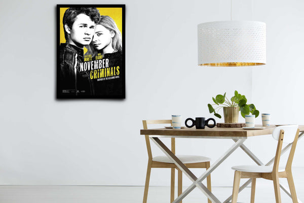 November Criminals Signed Poster with COA