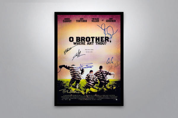 O Brother, Where Art Thou? Signed Poster with COA