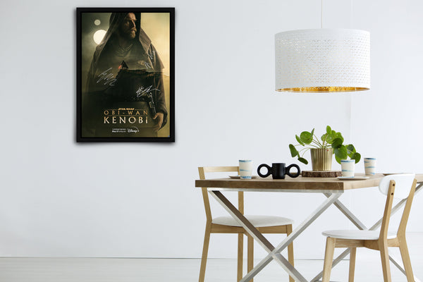 Obi-Wan Kenobi Signed Poster with COA