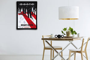 Ocean's Eleven Signed Poster with COA