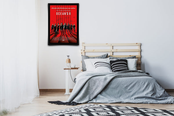 Ocean's Eight Signed Poster with COA