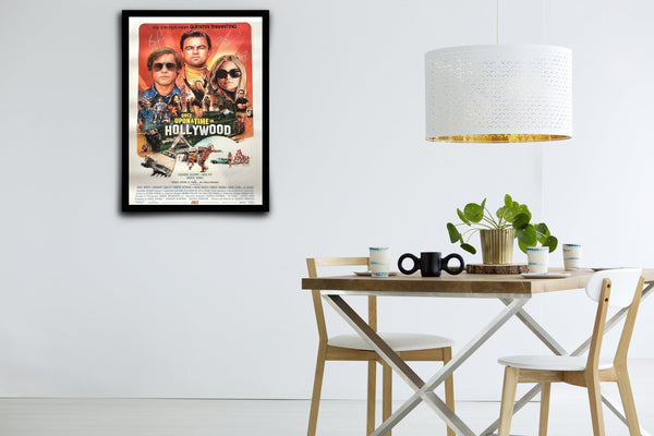 Once Upon A Time In Hollywood Signed Poster with COA