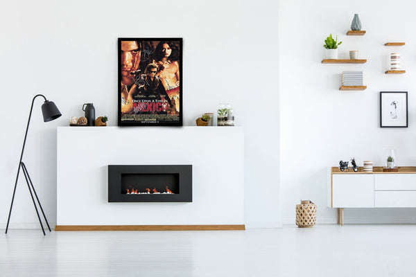 Once Upon a Time in Mexico Signed Poster with COA