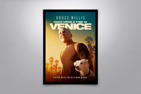 Once Upon a Time in Venice Signed Poster with COA