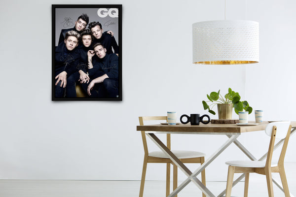 One Direction Signed Poster with COA
