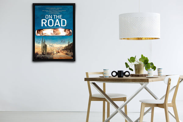 On The Road Signed Poster with COA