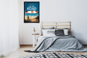 On The Road Signed Poster with COA