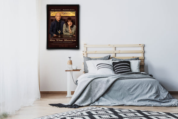On The Rocks Signed Poster with COA