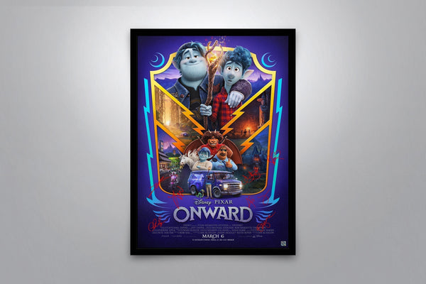Onward Signed Poster with COA