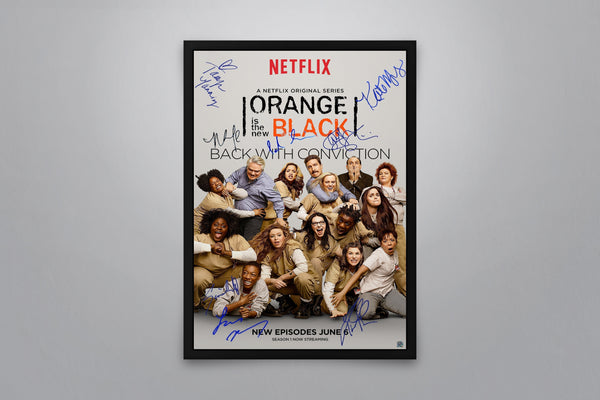 Orange Is The New Black Signed Poster with COA