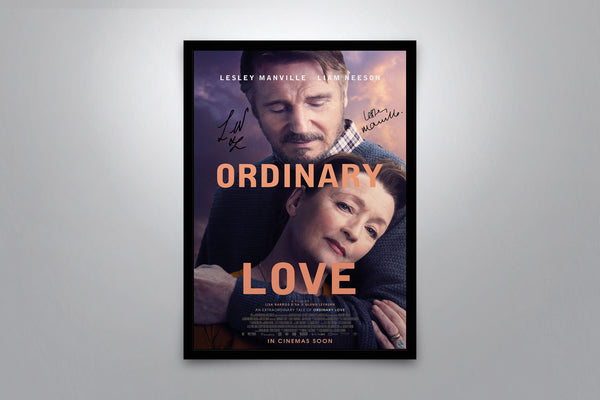Ordinary Love Signed Poster with COA