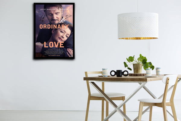 Ordinary Love Signed Poster with COA
