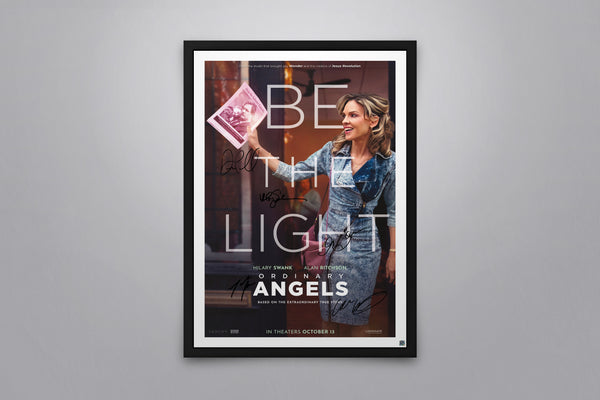Ordinary Angels - Signed Poster + COA