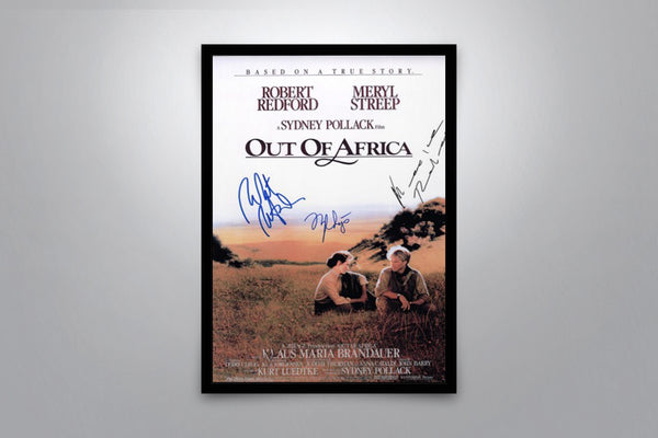 Out of Africa Signed Poster with COA