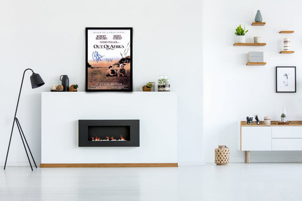 Out of Africa Signed Poster with COA