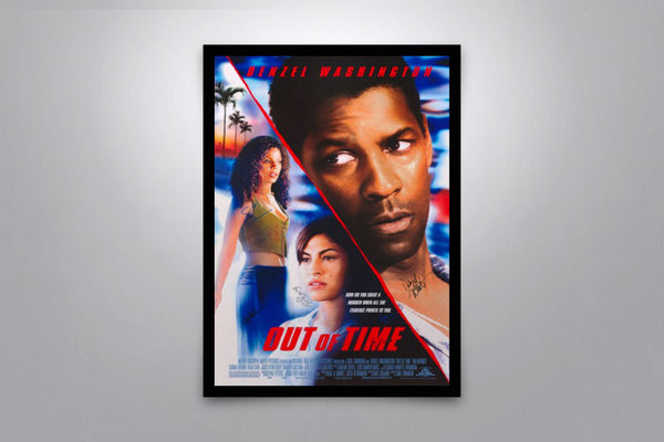 Out of Time Signed Poster with COA