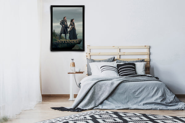 Outlander Signed Poster with COA