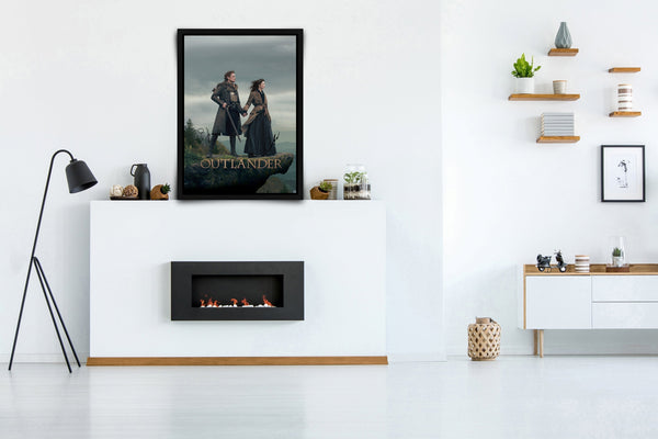 Outlander Signed Poster with COA