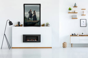 Outlander Signed Poster with COA
