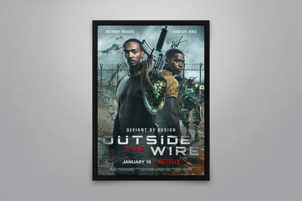 Outside the Wire Signed Poster with COA