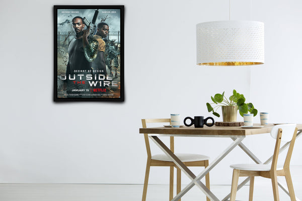 Outside the Wire Signed Poster with COA