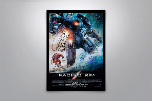 Pacific Rim Signed Poster with COA