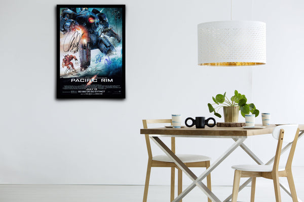 Pacific Rim Signed Poster with COA