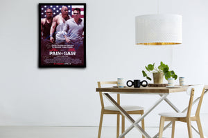 Pain & Gain Signed Poster with COA