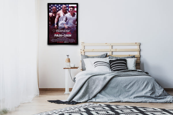 Pain & Gain Signed Poster with COA