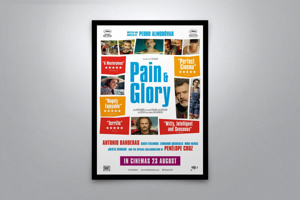 Pain and Glory Signed Poster with COA