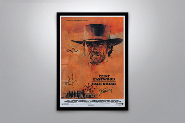 Pale Rider Signed Poster with COA