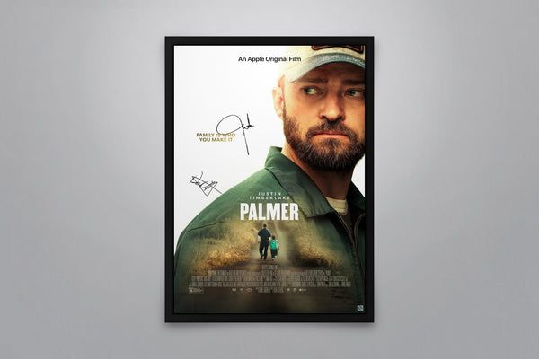 Palmer Signed Poster with COA