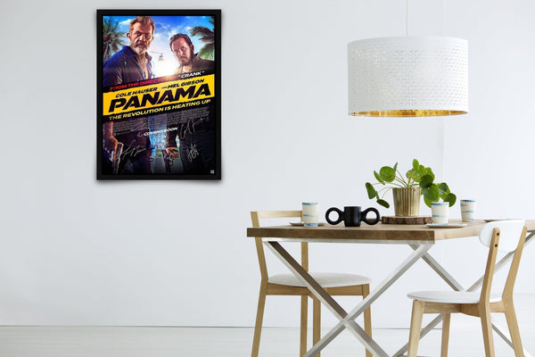 Panama Signed Poster with COA