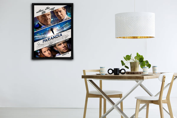 Paranoia Signed Poster with COA