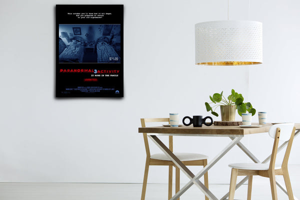 Paranormal Activity 3 Signed Poster with COA