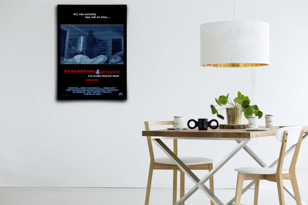 Paranormal Activity 4 Signed Poster with COA