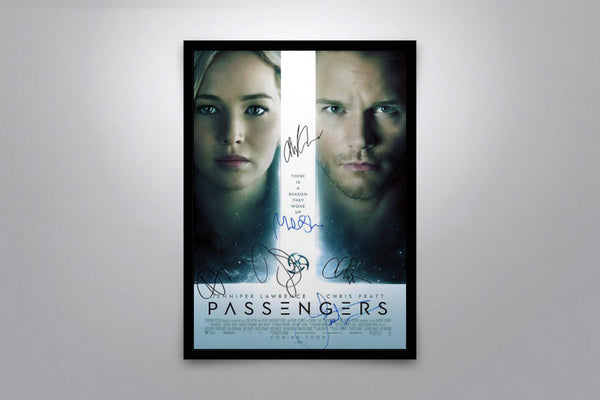 Passengers Signed Poster with COA