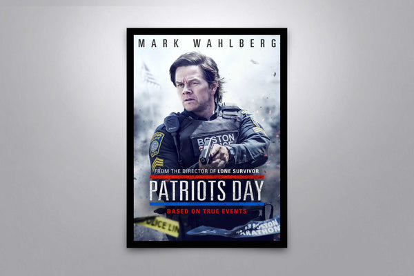 Patriots Day Signed Poster with COA