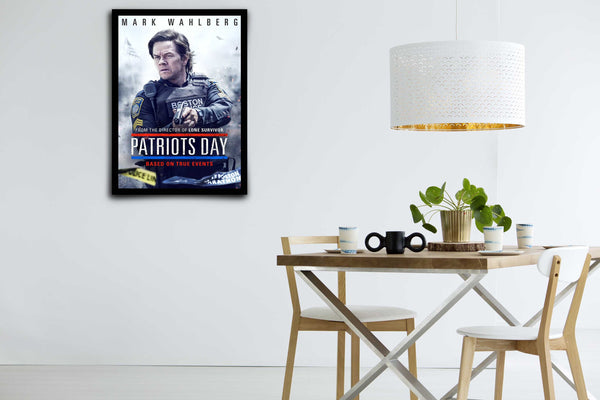 Patriots Day Signed Poster with COA