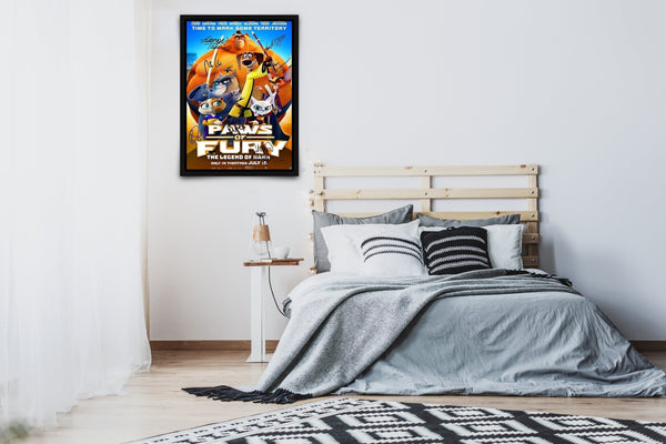 Paws of Fury: The Legend of Hank Signed Poster with COA