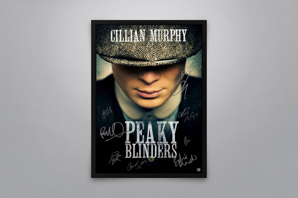 Peaky Blinders Signed Poster with COA