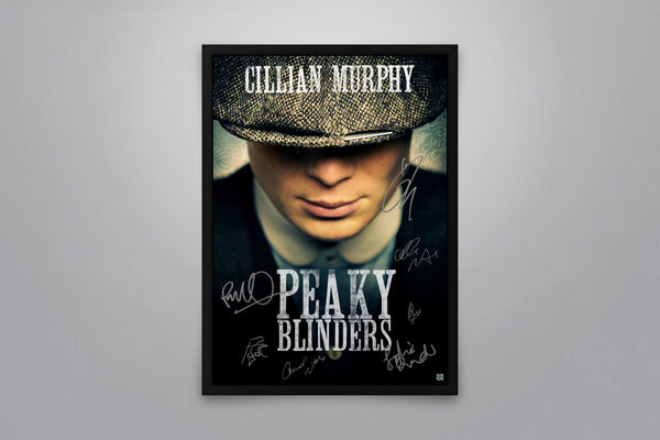 Peaky Blinders Signed Poster with COA