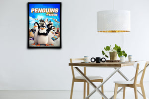 Penguins of Madagascar Signed Poster with COA