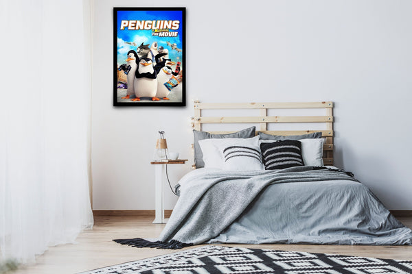 Penguins of Madagascar Signed Poster with COA